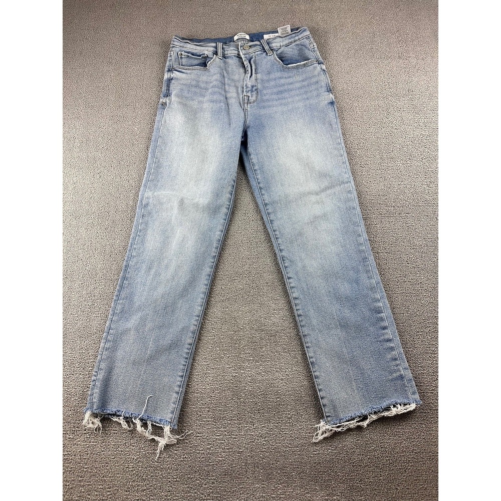Kensie Light Blue Straight Leg Jeans